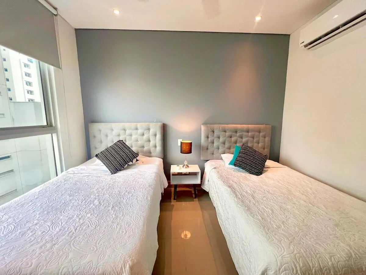 شقة Apartamento De Tres Habitaciones Frente Al Mar Cartagena كولومبيا